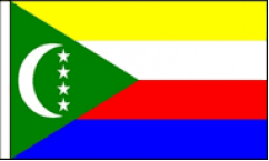 Comoros Hand Waving Flags